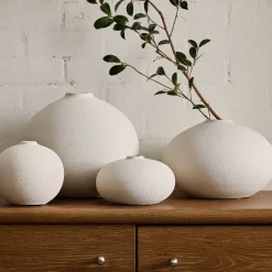 West Elm Textured Ceramic Vases
