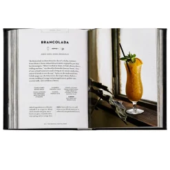 West Elm The Essential Cocktail Leather-Bound Book