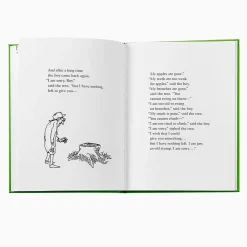 Kids West Elm The Giving Tree Leather-Bound Heirloom Book