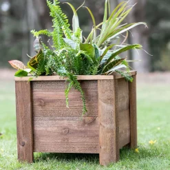 West Elm The McGarvey Workshop Cedar Planter