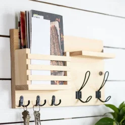 West Elm The McGarvey Workshop Coat Rack Mail Holder