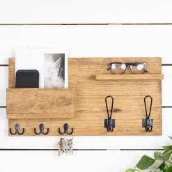 West Elm The McGarvey Workshop Coat Hooks Mail Holder