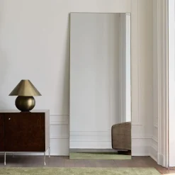 West Elm Thin Metal Floor Mirror