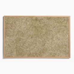 West Elm Tightly Embroidered Wall Art