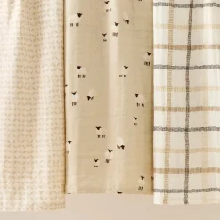 Kids West Elm Tiny Sheep Organic Cotton Swaddle Set