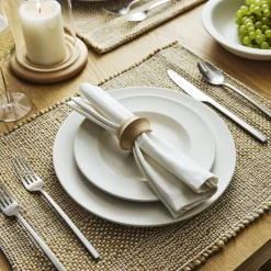 West Elm Tira Wood Napkin Rings