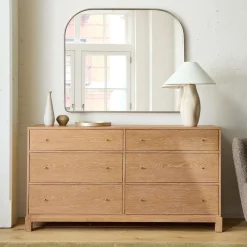 West Elm Tobin Cerused 6-Drawer Dresser (61")