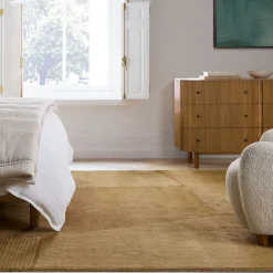West Elm Torn Shape Wool Rug