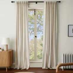 West Elm Trailing Fern Sheer Curtain