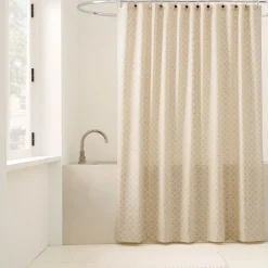 West Elm Trellis Shower Curtain
