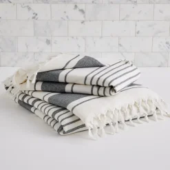 West Elm Turkish Tassel Towel Sets