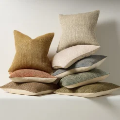 West Elm Two Tone Chunky Linen