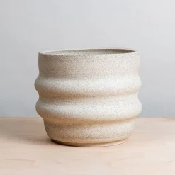 West Elm Utility Objects Bump Stoneware Planter