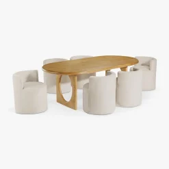 West Elm Valdosta Slipcover Dining Chair