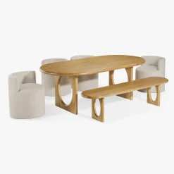 West Elm Valdosta Slipcover Dining Chair