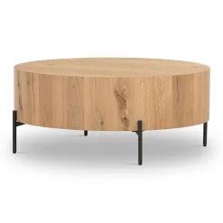 West Elm Veda Round Coffee Table (38")