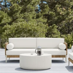 West Elm Ventura Aluminum Outdoor Sofa (80")