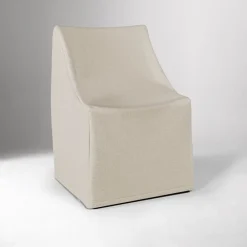 West Elm Ventura Aluminum Outdoor Stacking Dining Chair Protective Cover