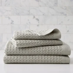 West Elm Waffle Towels