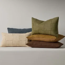 West Elm Washed Basketweave