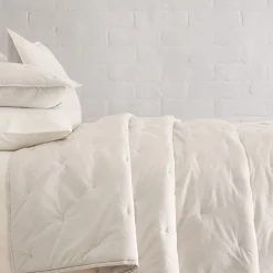 West Elm Washed Cotton Percale Quilt & Shams