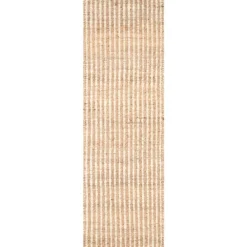 West Elm Washed Stripes Jute Rug