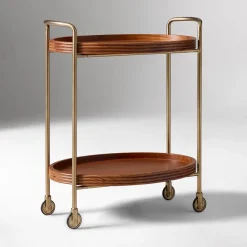 West Elm Wenonah Bar Cart (24")