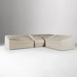 West Elm Westport Slim Profile Outdoor 4-Piece L-Shaped Sectional Protective Cover
