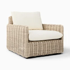 West Elm Westport Slim Profile Outdoor Lounge Chair Protective Cover