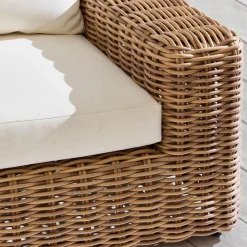 West Elm Westport Wicker Outdoor 4-Piece Sectional (136")