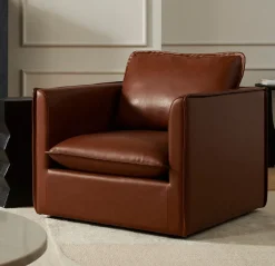 West Elm Whitman Vegan Leather Chair