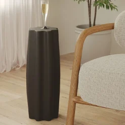 West Elm Winter Fluted Drink Table