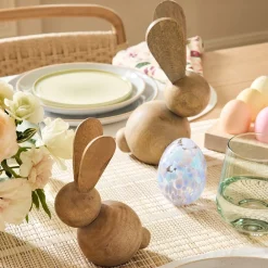 West Elm Wooden Bunnies