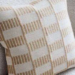 West Elm Woven Checker Jute
