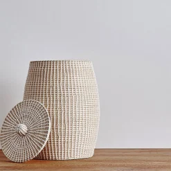 West Elm Woven Nursery Hamper