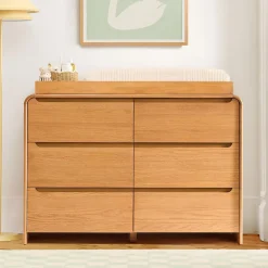 Kids West Elm Wythe 6-Drawer Wide Dresser with Removable Topper (48")
