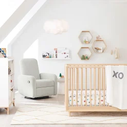Kids West Elm Xander Swivel Glider Recliner