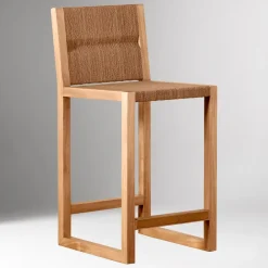 West Elm Xanthe Woven Counter Stool