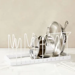 West Elm Yamazaki Adjustable Pot Lid & Pan Organizer