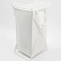 West Elm Yamazaki Laundry Hamper w/ Cotton Liner