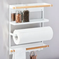 West Elm Yamazaki Magnetic Kitchen Organization Rack