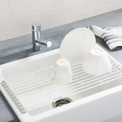 West Elm Yamazaki Over the Sink Folding Drying Rack