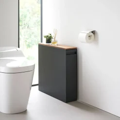 West Elm Yamazaki Pull-Out Bathroom Storage Cabinet