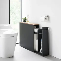 West Elm Yamazaki Pull-Out Bathroom Storage Cabinet