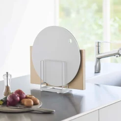 West Elm Yamazaki Round Cutting Board Stand