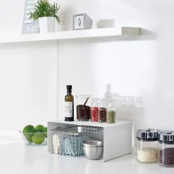 West Elm Yamazaki Stackable Countertop Shelf