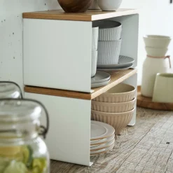 West Elm Yamazaki Stackable Countertop Shelf