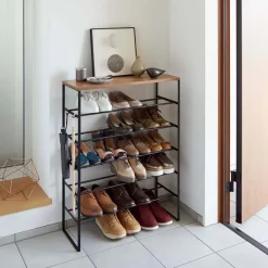 West Elm Yamazaki Tiered Shoe Rack