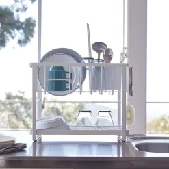 West Elm Yamazaki Tower Dish Drainer Rack
