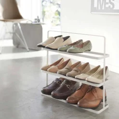 West Elm Yamazaki Tower Shoe Rack Wide